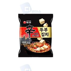 [JHMM5S04_52EK]두부김치 김치찌개맛 봉지면 16봉