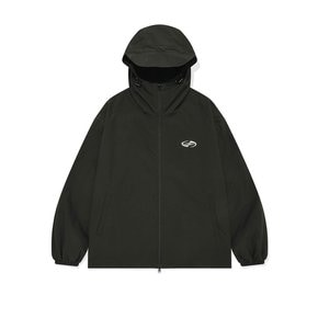 S PHASE WIND SHELL HOODED JUMPER-BLACK