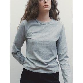 BASIC LONG SLEEVE - MELANGE GREY