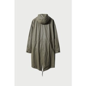 [여주점] [이로] 남성 YUTA 글로시 롱 야상 후드 점퍼 IRUAS25002KHX