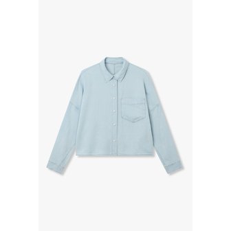 VOV [파주점] 썸머 크롭 데님 셔츠7126255108