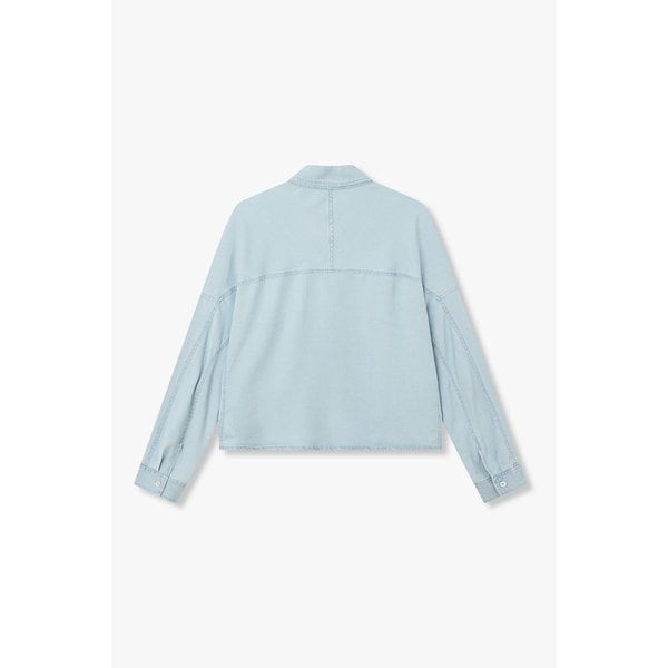 [파주점] 썸머 크롭 데님 셔츠7126255108