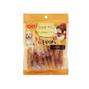 고구마치즈 100g-연어말이 1p 영양간식 애견간식