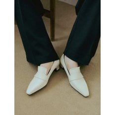 crc2741 Point toe pumps loafer _ 2colors