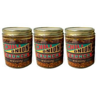 트레이더조 Trader Joe`s 트레이더조 칠리 어니언 크런치 170g 3팩 Chili Onion Crunch