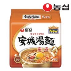 안성탕면 125g 5봉(25개)