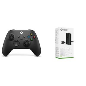 독일 마이크로소프트 엑스박스 컨트롤러 무선 Xbox Wireless Controller Carbon 블랙 Play Charg