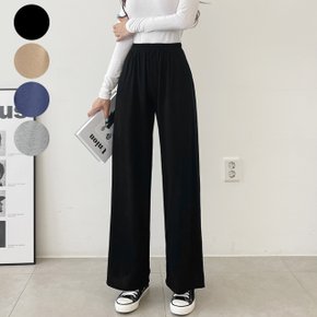 제이지컴퍼니 여성 대박 편안함 가격실화? 스판 밴드 와이드 일자 팬츠 바지