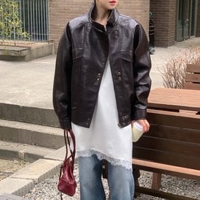 르만 레더 자켓