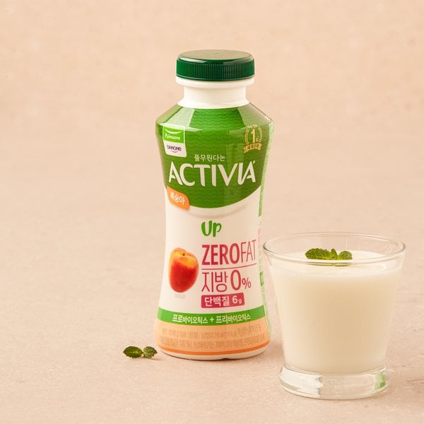 다논 액티비아 Up 복숭아 210ml