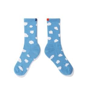 THE WOMENS CLOUDS SOCK - AZZURRO