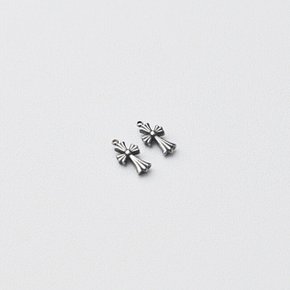1-1-021 써지컬 펜던트 외고리 미니크롬십자 7x14mm