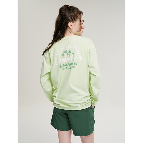 [SET] 남여공용 에어프레쉬 스트링 롱 슬리브 + 스트레치 쇼츠 W 그린티