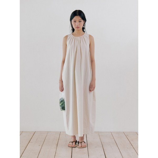 aubeny shirring one-piece (2color)
