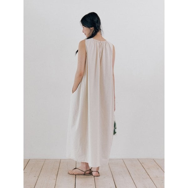 aubeny shirring one-piece (2color)