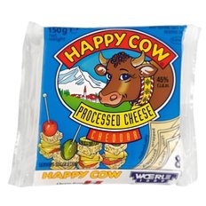  해피카우 체다 슬라이스 치즈 150g