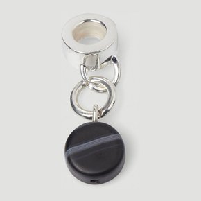 [해외배송] 레텔앤볼브 아론 아게이트 에어팟 이어링 RW22644 Black agate