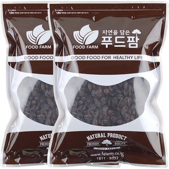  푸드팜 건포도 캘리포니아 햇상품 2kg(1kg+1kg)