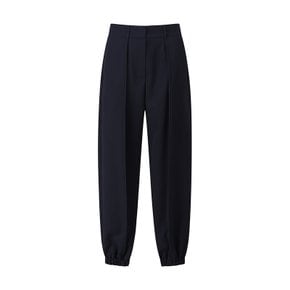 여성 핀턱 조거 팬츠 D NAVY