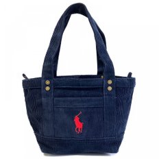 폴로 랄프 로렌랄프 로렌 POLO RALPH LAUREN 폴로 토트 백 TOTE BAG 코듀로이 네이비 NAVY []