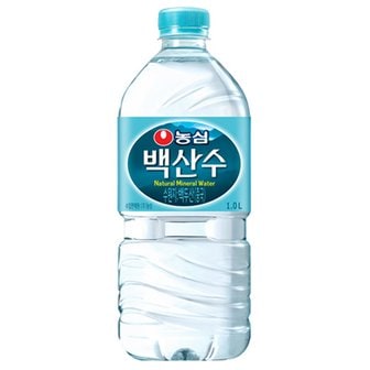  농심 백산수 1L 6패트