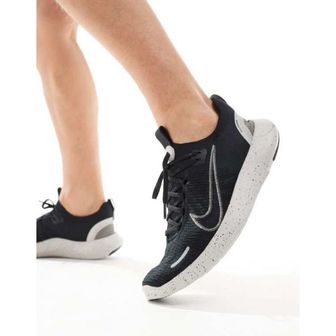 나이키 4730018 Nike Free Run NN sneakers in black and gray