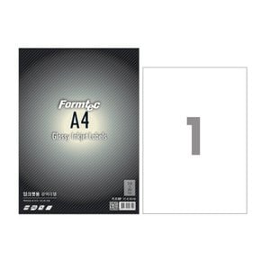 (폼텍) 잉크젯 광택 라벨용지 A4 1칸 10매 PS-3130P