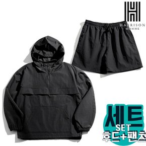 후드 아노락 + 5부 팬츠 SET TBCC1023_P355269396