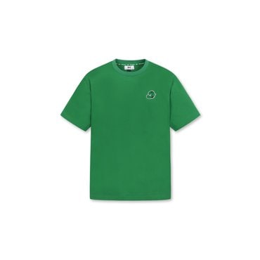 왁 (왁골프)Uni FACE WAACKY SS Crewneck Top_WMTCX24180GRX