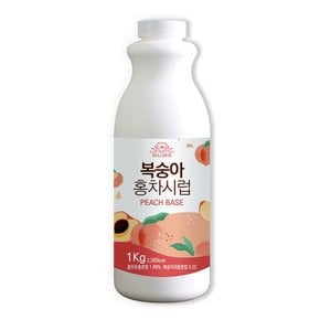 쉘몬 에이드 액상타입 베이스 복숭아홍차시럽 1kg