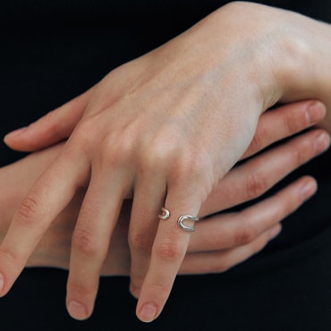 베흐트 [925 silver] Cinq.silver.222 / baby seve ring (54276)