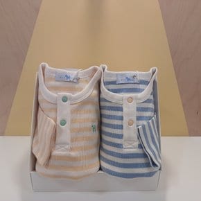 BL)골지STRIPE 내의 선물세트(44A70-680-01+44A70-680-02)