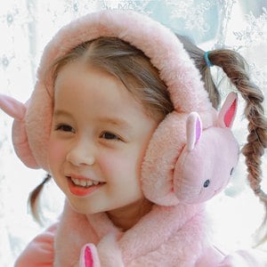 BAY-B 유아 아동 애니멀 방한 털귀마개 귀도리 4color