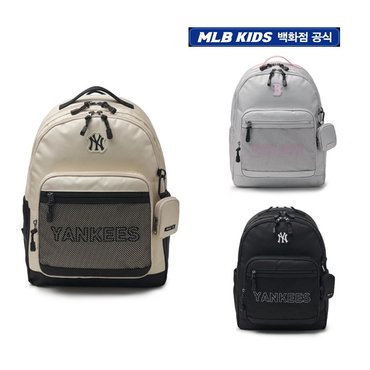 MLB키즈 24년   SS   [KIDS]고학년 베이직 메쉬 백팩  7ABKB064N