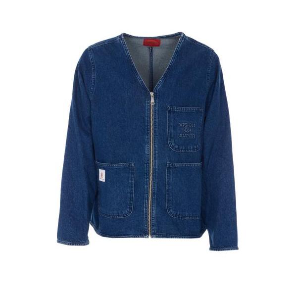 확대된 대표 비전오브슈퍼 수트 자켓 VS090JA DENIM Blue