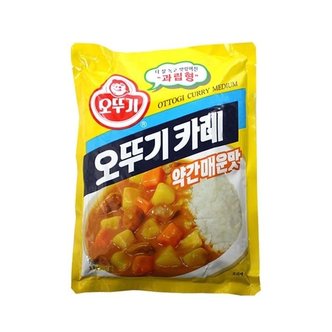  오뚜기약간매운맛카레 1kg (W96643D)