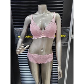 WONDERBRA 스타필드하남 원더브라 노와이어 원더핏 레이스세트(BR3I09T/PT3I09T/PBE