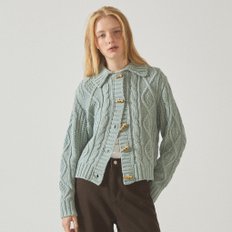 Aran Cable Toggle Button Cardigan WHCKE4V32F