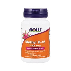 메틸 B-12 1,000mcg 100로젠지