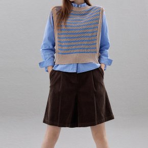 [최초가 49,900원][르포엠]모네아 코듀로이 하프 팬츠