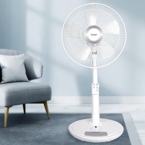 시원하고 강력한 여름 바람 저소음 발터치 리모컨 스탠드 선풍기 KEF-14SR