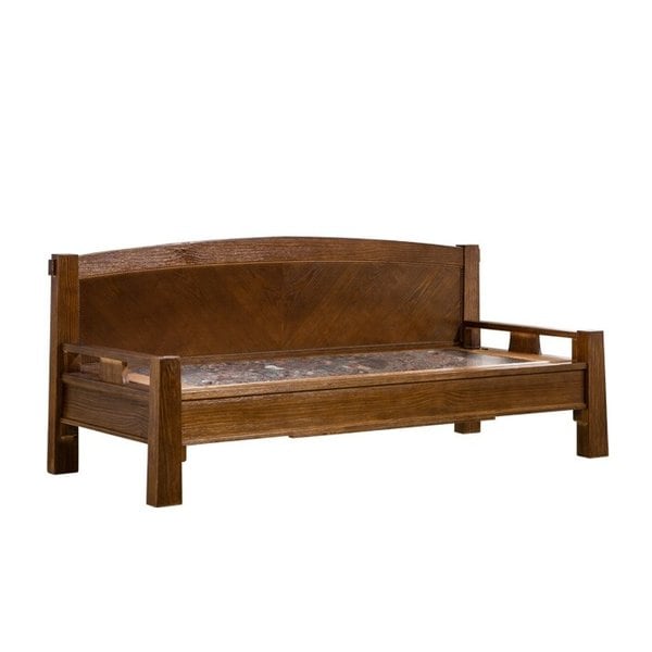 효도선물 칠보석 원목 온돌쇼파침대(321SF) 전국무배 HM038 (돌침대 온열 흙 황토 돌카우치 돌소파)