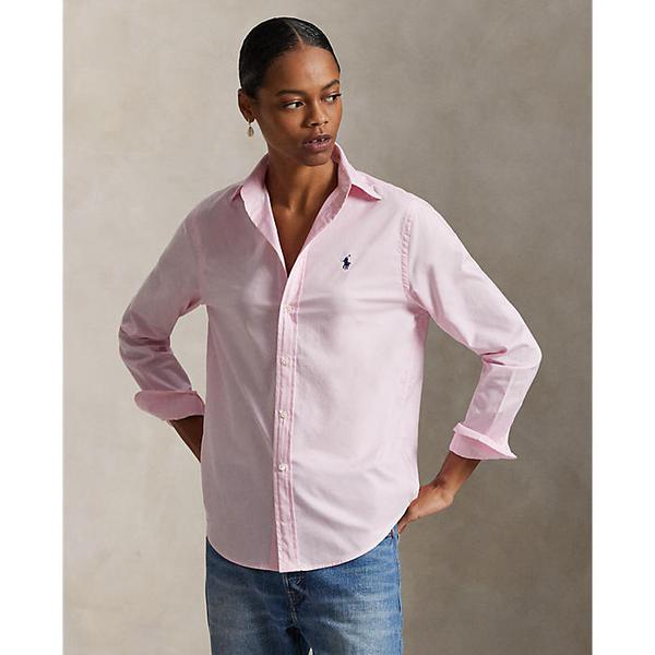 여성 클래식핏 코튼 트윌 셔츠(WMPOSHTNDO21054650)