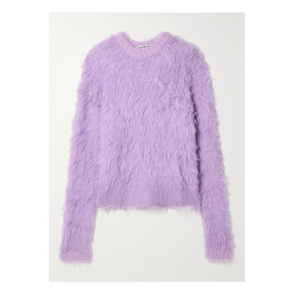 브러시드 니트 스웨터 퍼플 1647597347034749