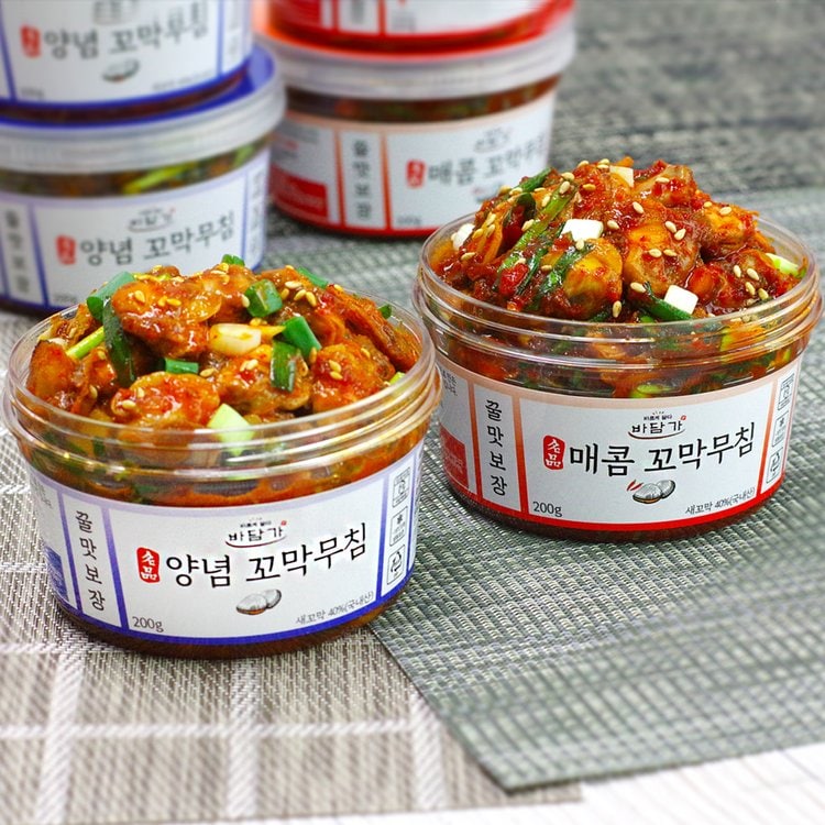 바담가] 명품 꼬막무침 Set ( 200G 2개 ) 양념 매콤 순살 꼬막장 꼬막비빔밥 반찬, 믿고 사는 즐거움 Ssg.Com