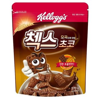  켈로그 오곡 첵스초코 570g 무료배송