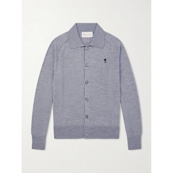 쿼타 로고 자수 메리노 울 가디건 46376663162992525