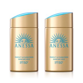 퍼펙트 UV 선스크린 스킨케어 밀크 NA 60ml 2개 세트 +밀크 샘플 12ml 증정