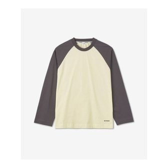 써네이 22FW 써네이 긴팔 티셔츠 MRTWXTOP006COT002LYE DOM