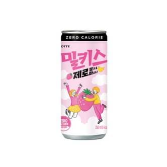  밀키스제로 딸기바나나 250ml*6입